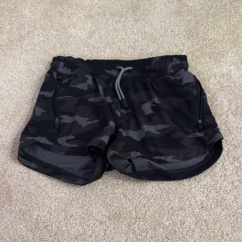 ATHLETA GIRL kids Camouflage Athletic Shorts
